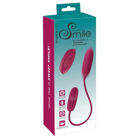Smile Love Jaje Duo - vibraciona igračka (za zadnjicu i intimne delove)