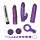 You2Toys - Sjajni vibrator set (7 delova)