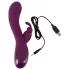 SMILE - Bežični vibrator s 3 motora i stimulatorom klitorisa (ljubičasti)