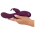 SMILE - Bežični vibrator s 3 motora i stimulatorom klitorisa (ljubičasti)