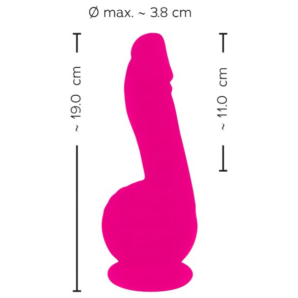 SMILE Powerful - bežični, dvomotorni vibrator sa vakuumom (roze)