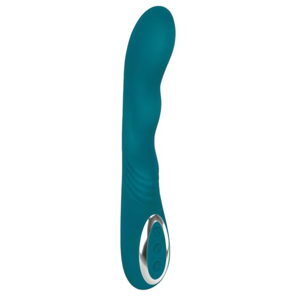 SMILE - Baterijski, vodootporni rotirajući G-tačka vibrator (zeleni)