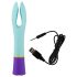 You2Toys bunt. - punjivi, vodootporni vibrator sa 2 motora (u boji)