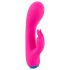 You2Toys bunt. - punjivi, vodootporni vibrator s klitoralnim stimulatorom (roze)