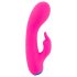 You2Toys bunt. - punjivi, vodootporni vibrator s klitoralnim stimulatorom (roze)