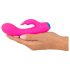 You2Toys bunt. - punjivi, vodootporni vibrator s klitoralnim stimulatorom (roze)