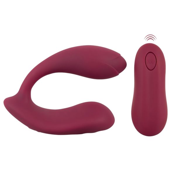 You2Toys Rosenrot - bežični crveni vibrator sa akumulatorom