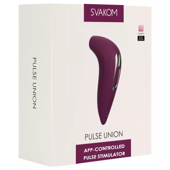 Svakom Pulse Union - pametni stimulator klitorisa s talasima vazduha (ljubičasti)