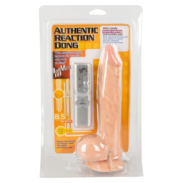 Realistični vibrator - prirodna boja