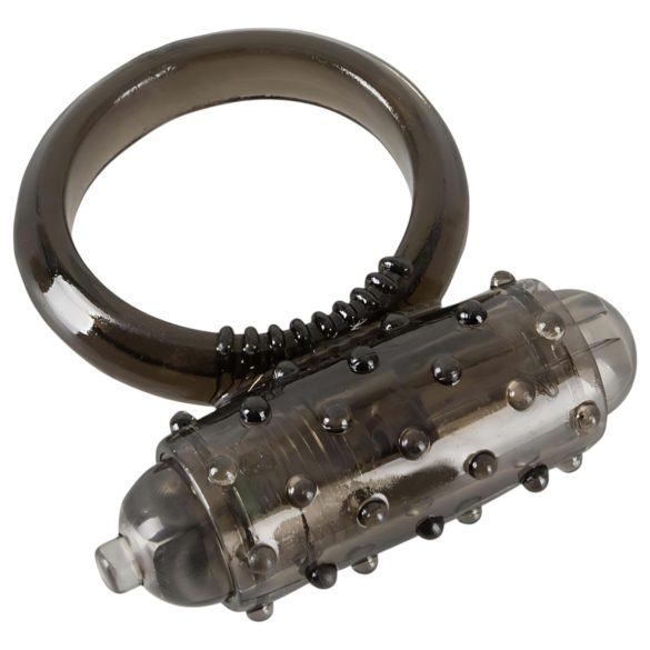 You2Toys - silikonski vibrirajući prsten - crni