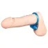 You2Toys - Silikonski vibrirajući prsten za penis (plavi)