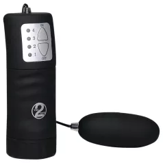 You2Toys - Crna baršunasta vibro-jaje - Velvet
