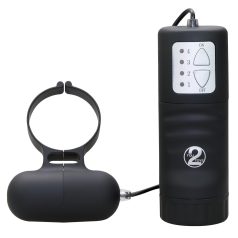 Crni vibracioni prsten za penis