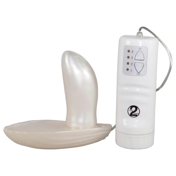 You2Toys - Školjka - Pojasni Vibrator (Beli)