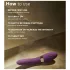 LELO Elise 2 - luksuzni vibrator (ljubičasti)