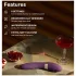 LELO Elise 2 - luksuzni vibrator (ljubičasti)