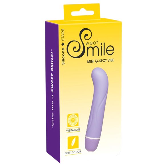 SMILE Mini-G - Мини вибратор за Г тачку (љубичаст)