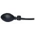 You2Toys True Black - pumpajući analni vibrator (crni)