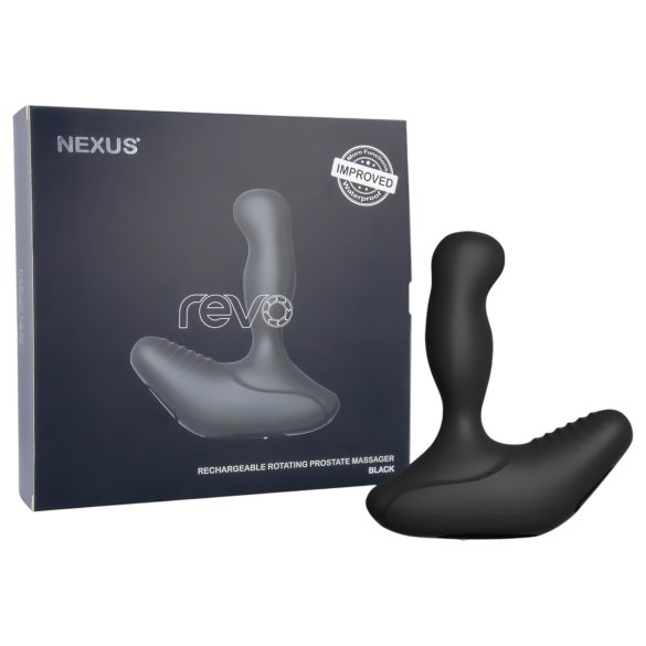 Nexus Revo - ротирајући простатски вибратор (црни)