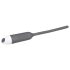 You2Toys - DILATOR - silikonski uretralni vibrator - siva (6mm)