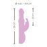 SMILE Sedefni Zeka - perlasti vibrator (roze)
