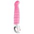 Fun Factory G5 - punjivi, vodootporni G-točka vibrator sa rebrima (roze)