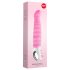 Fun Factory G5 - punjivi, vodootporni G-točka vibrator sa rebrima (roze)