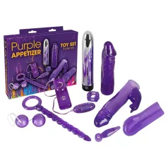   You2Toys - Ljubičasti užitak - komplet sa vibratorom (9 delova)