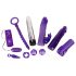 You2Toys - Ljubičasti užitak - komplet sa vibratorom (9 delova)