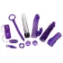 You2Toys - Ljubičasti užitak - komplet sa vibratorom (9 delova)