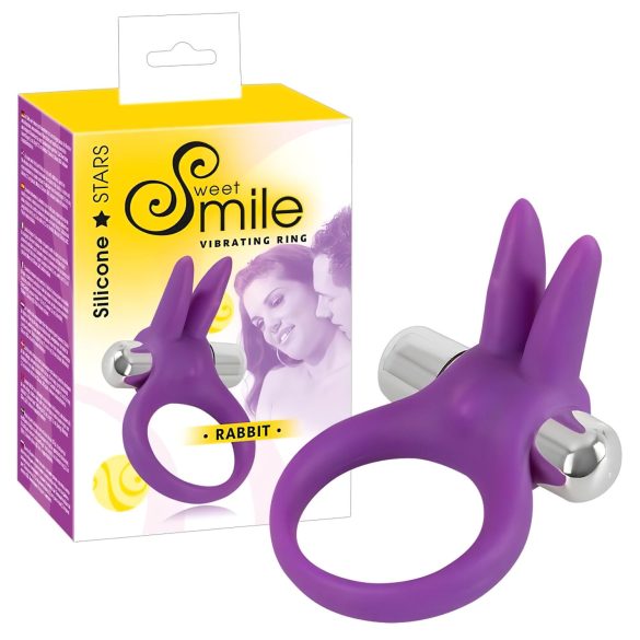 SMILE Zeka - vibracioni prsten za penis (ljubičasti)