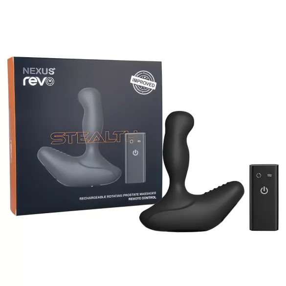 Nexus Revo Stealth - daljinski rotirajući masažer za prostatu