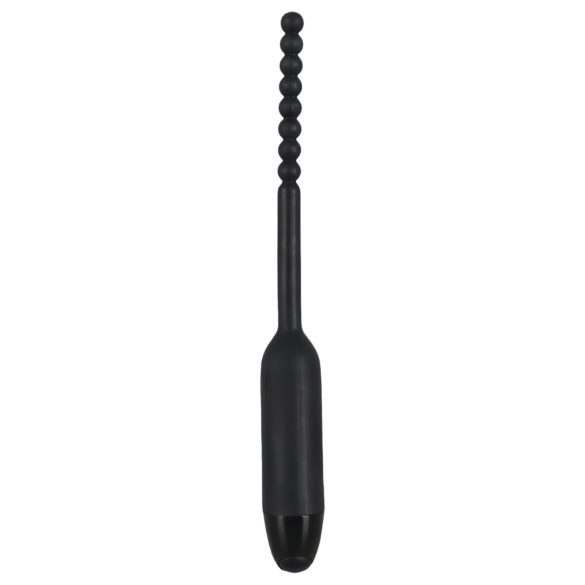 You2Toys Pearl Dilator - kuglični uretralni vibrator - 0,8 cm (crna)