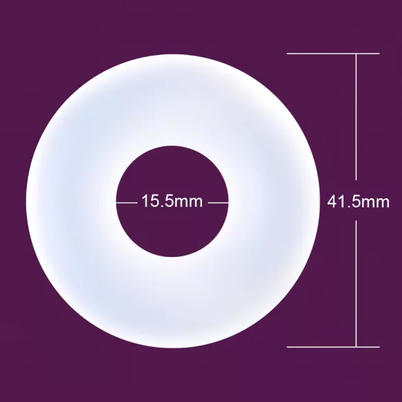 Durex Pleasure Ring - prsten za uživanje (providan)