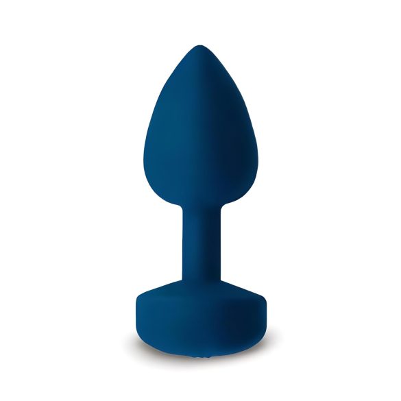 G-plug - Veliki analni vibrator sa USB-om (plavi)