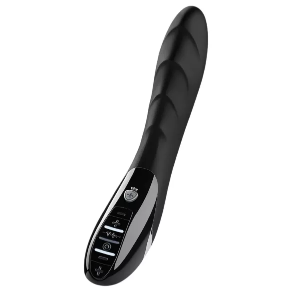 Mystim Sizzling Simon - elektro stimulatorni vibrator (crni)