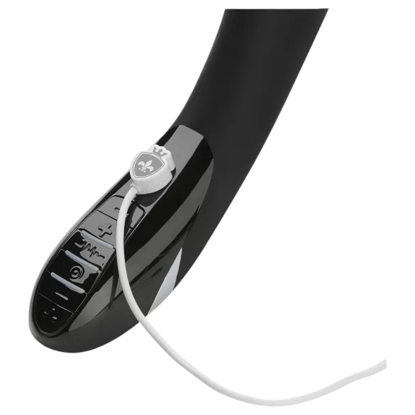 Mystim Sizzling Simon - elektro stimulatorni vibrator (crni)