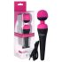 PalmPower Wand - bežični masažer vibrator (roze-crni)