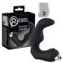 Rebel - Zakrivljeni vibrator za prostatu (crni)