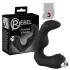 Rebel - Zakrivljeni vibrator za prostatu (crni)