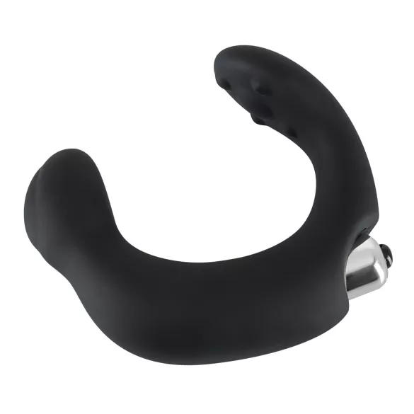 Rebel - Zakrivljeni vibrator za prostatu (crni)