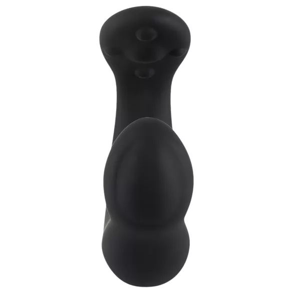Rebel - Zakrivljeni vibrator za prostatu (crni)