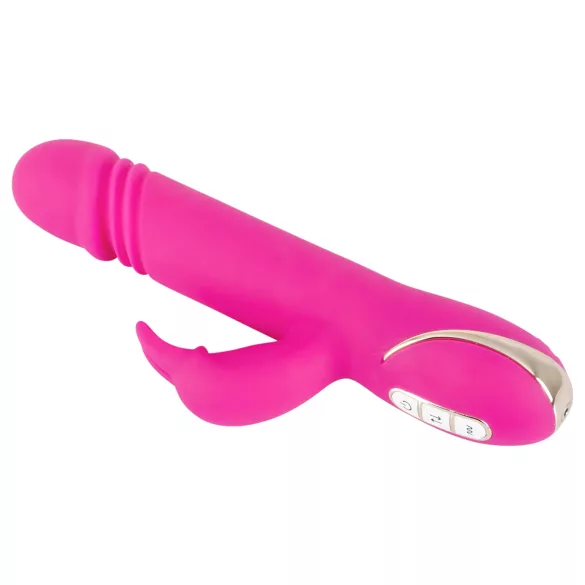 Vibe Couture Zeka Skater - Vibrator sa zekom, vrhunska stimulacija (pink)