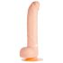 Jednim dodirom 8 - Silikonski vibrator sa jajima (prirodan)
