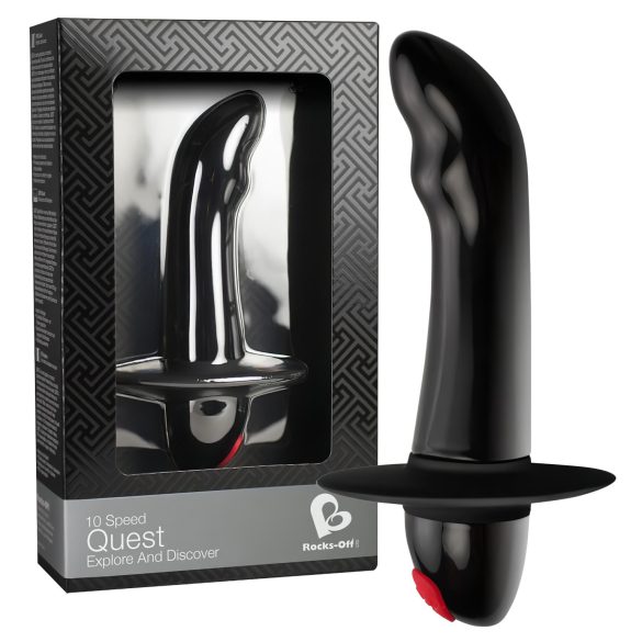Quest - Vibrator za početnike sa 10 ritmova za prostatu (crna)