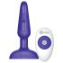 b-Vibe Trio - trostruki analni vibrator (ljubičasti)