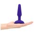 b-Vibe Trio - trostruki analni vibrator (ljubičasti)