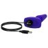 b-Vibe Trio - trostruki analni vibrator (ljubičasti)