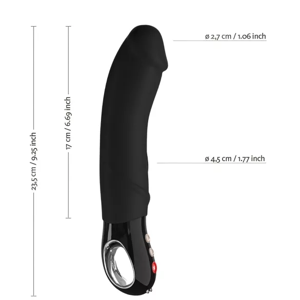 Fun Factory Big Boss - vodootporni G-tačka vibrator (crni)