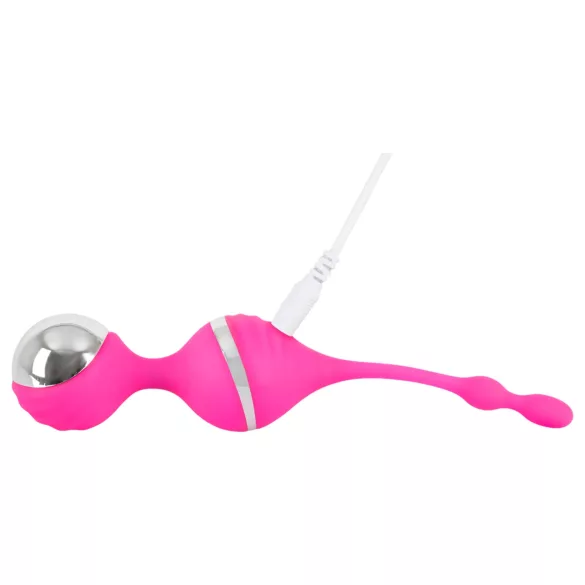 SMILE Love Ball - vibrirajuća gejša kuglica (roze)